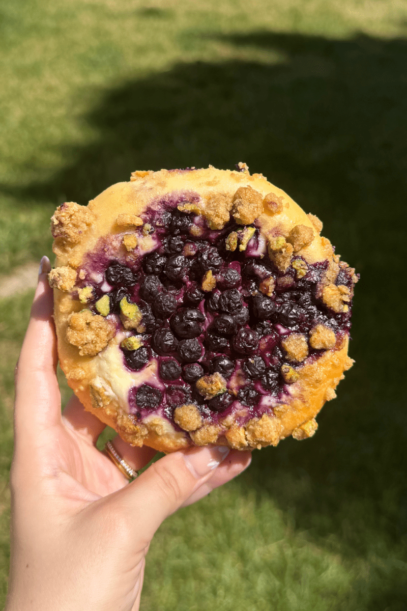 Blueberry Cheesecake Buns