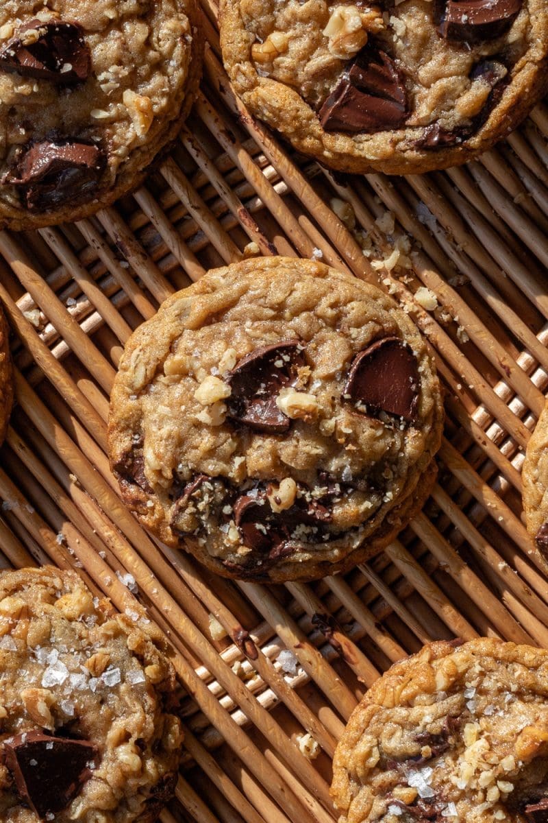 Banana Bread Chocolate Chip Cookies