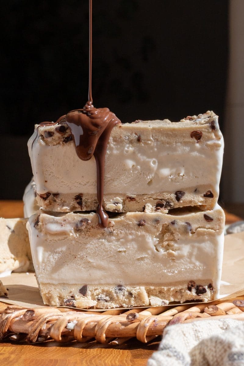 Cookie Dough Ice Cream Sandwiches