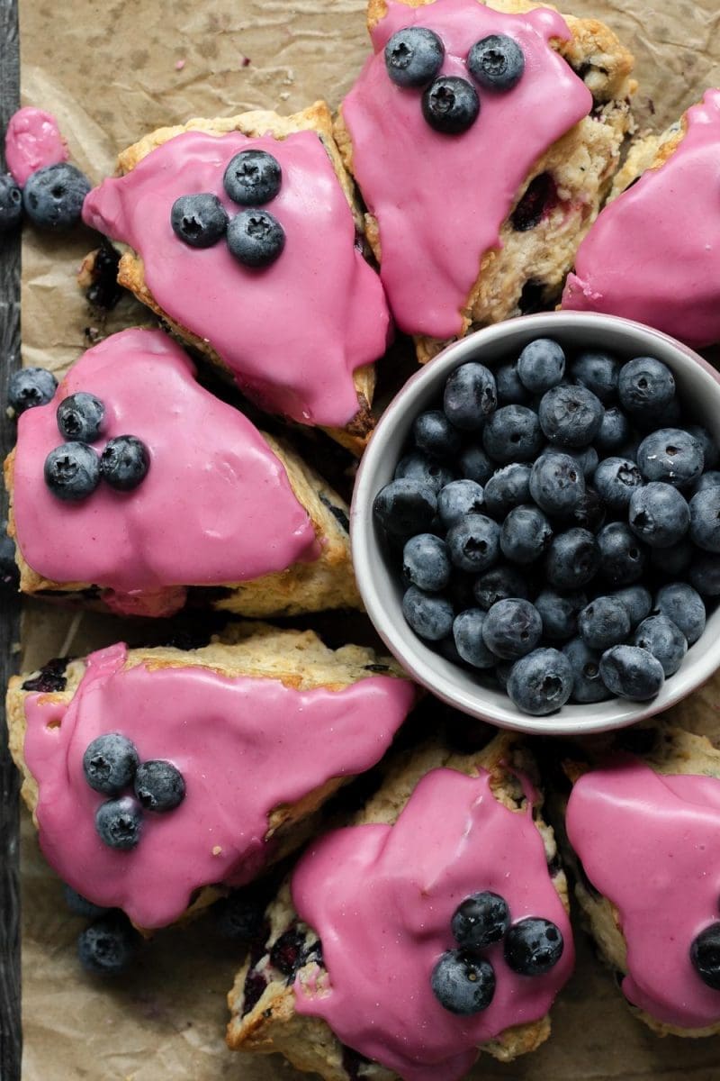 Blueberry Scones Fresh Bean Bakery