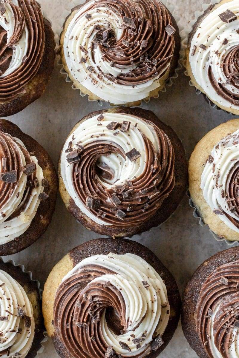 Marble Cupcakes
