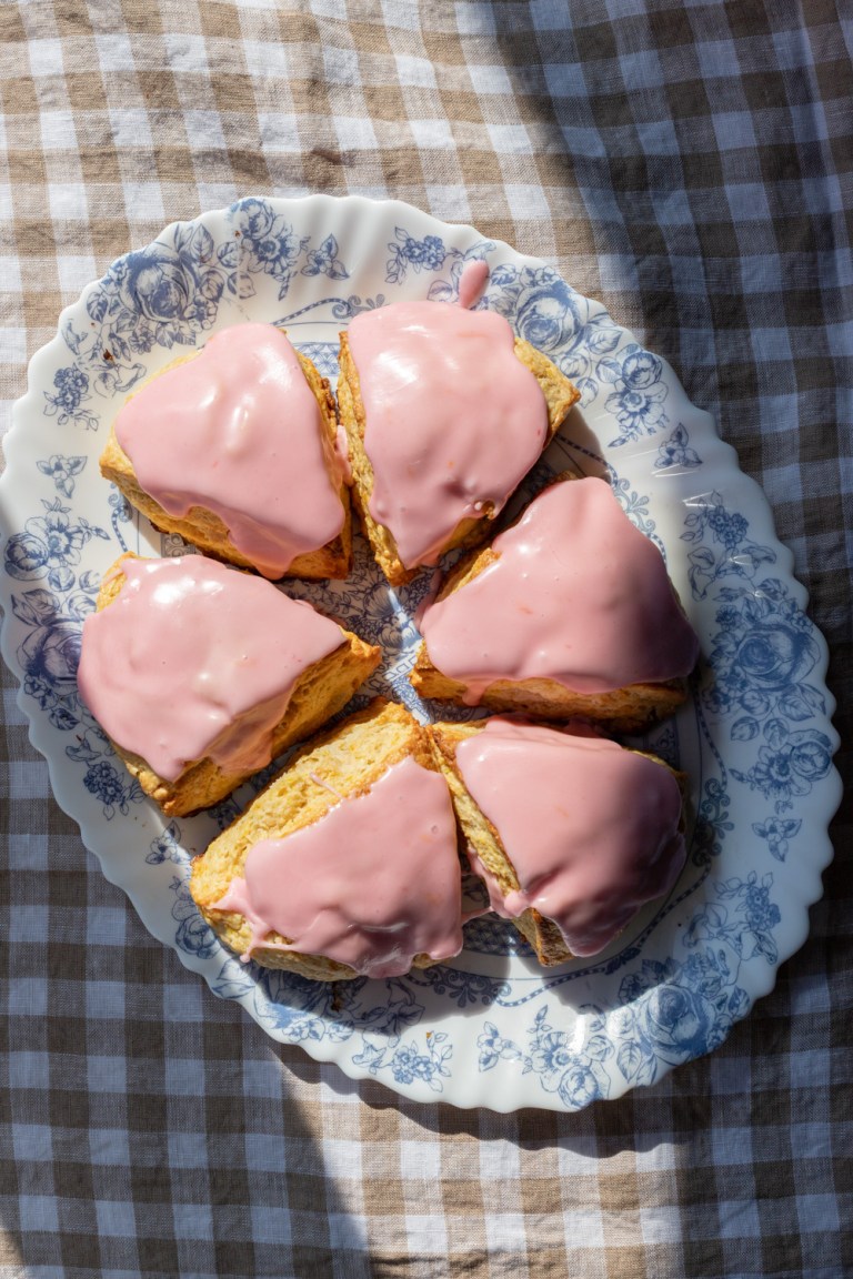 Blood Orange Scones