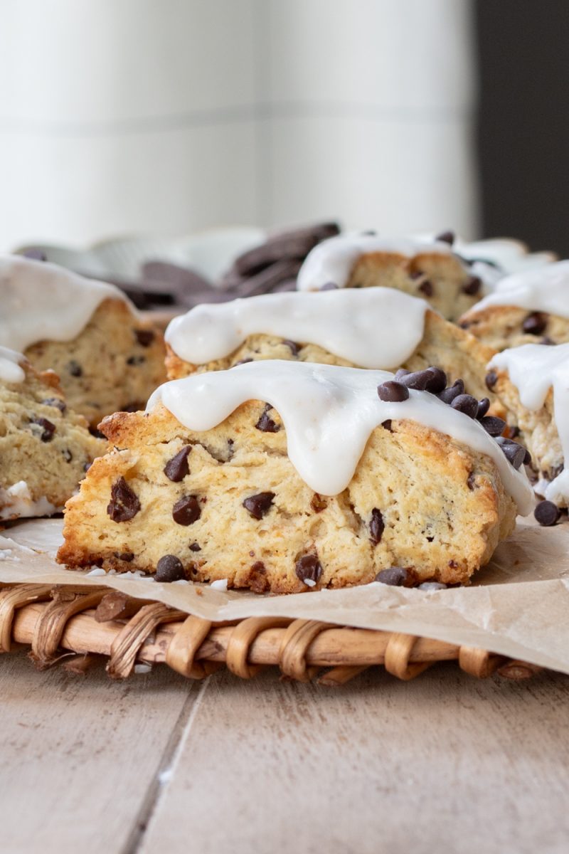 Brown Butter Chocolate Chip Scones