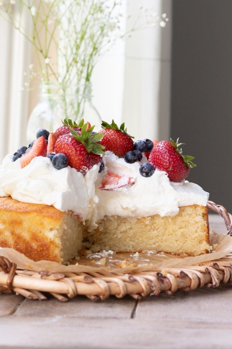 Berries and Cream Cake | Fresh Bean Bakery