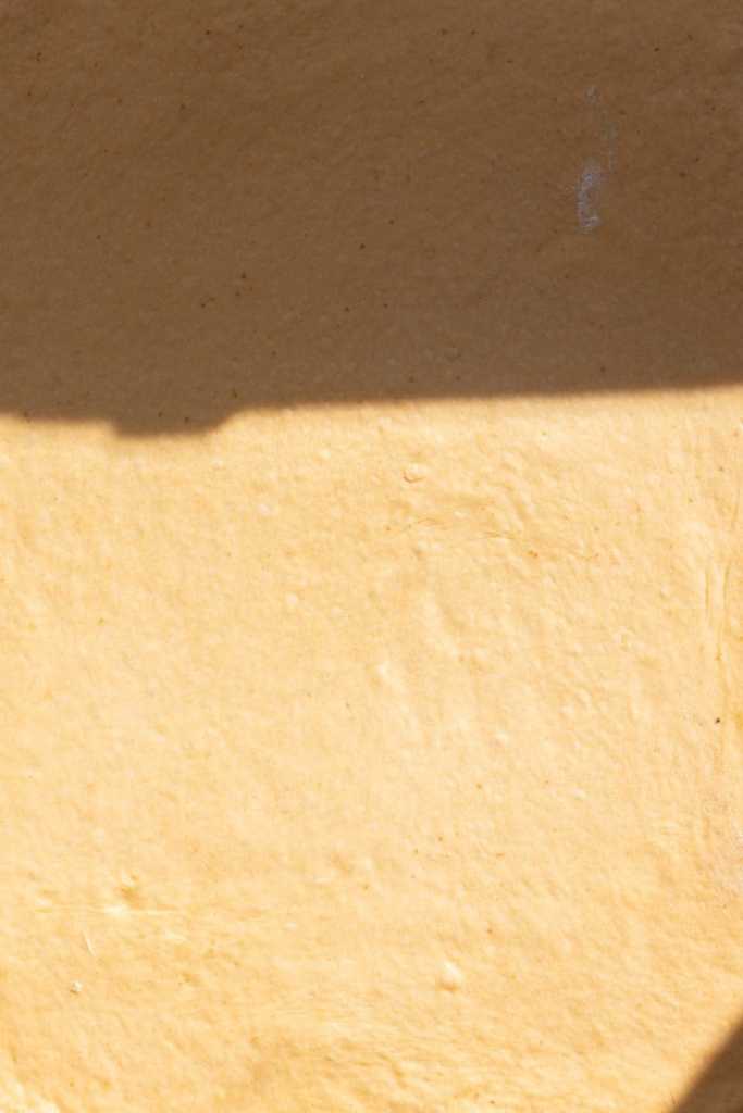 Close up of the rolled out pumpkin brioche dough.