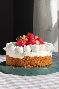 Mini No-Bake Vanilla Cheesecake