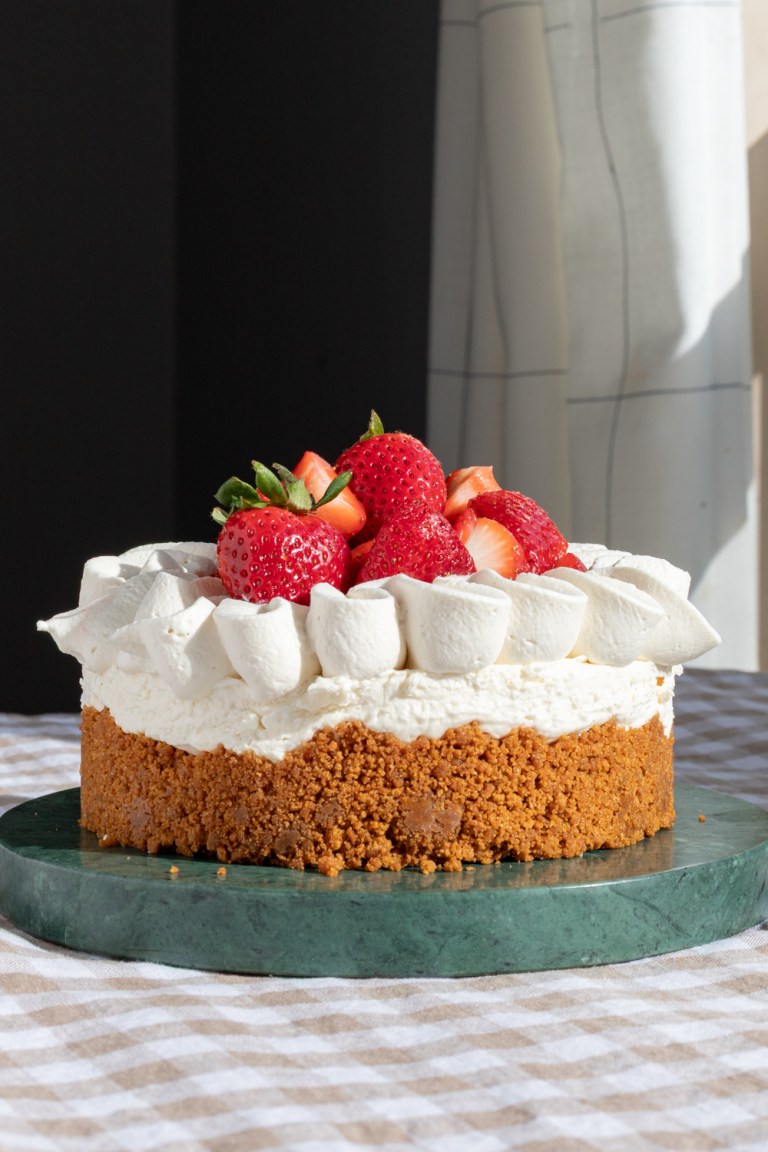 Mini No-Bake Vanilla Cheesecake