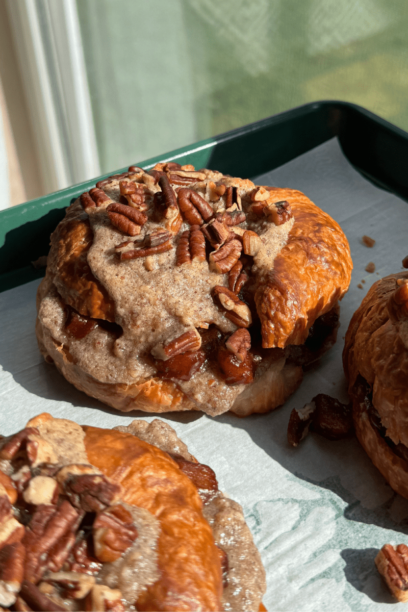 Pecan Apple Pie Croissants